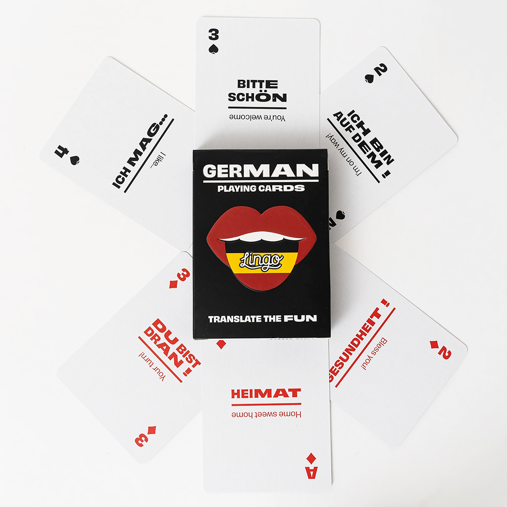 Lingo Language Cards - German