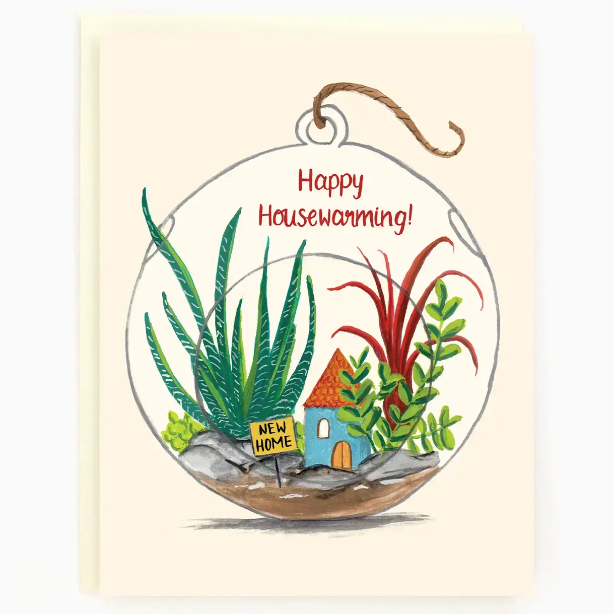 The Paperhood (Made In Brockton Village) The Paperhood Card - New Home Terrarium