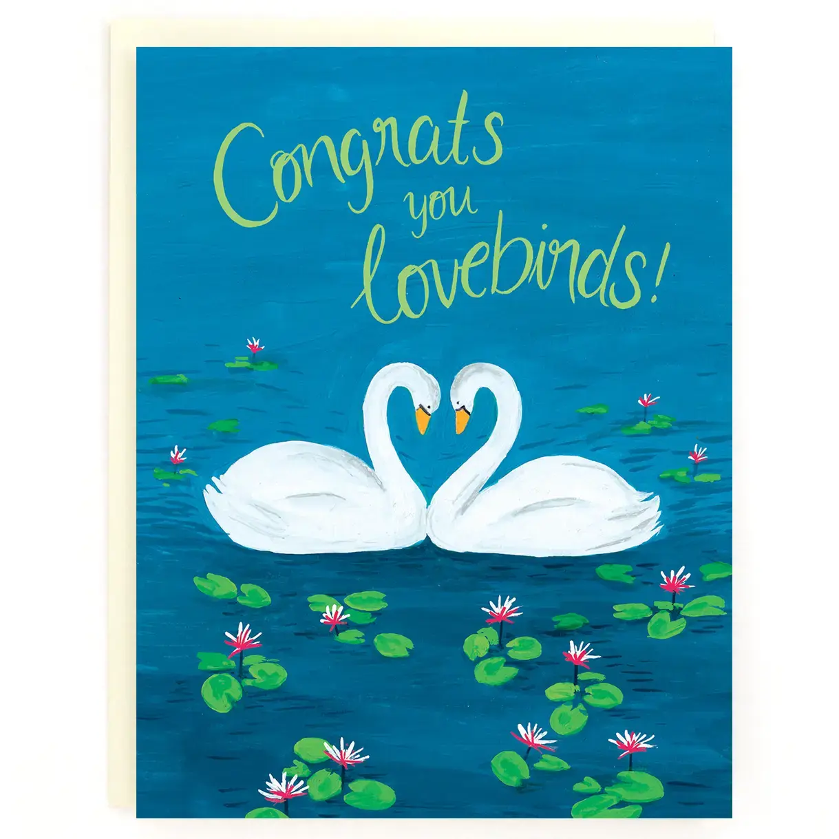 The Paperhood (Made In Brockton Village) The Paperhood Card - Lovebirds Wedding