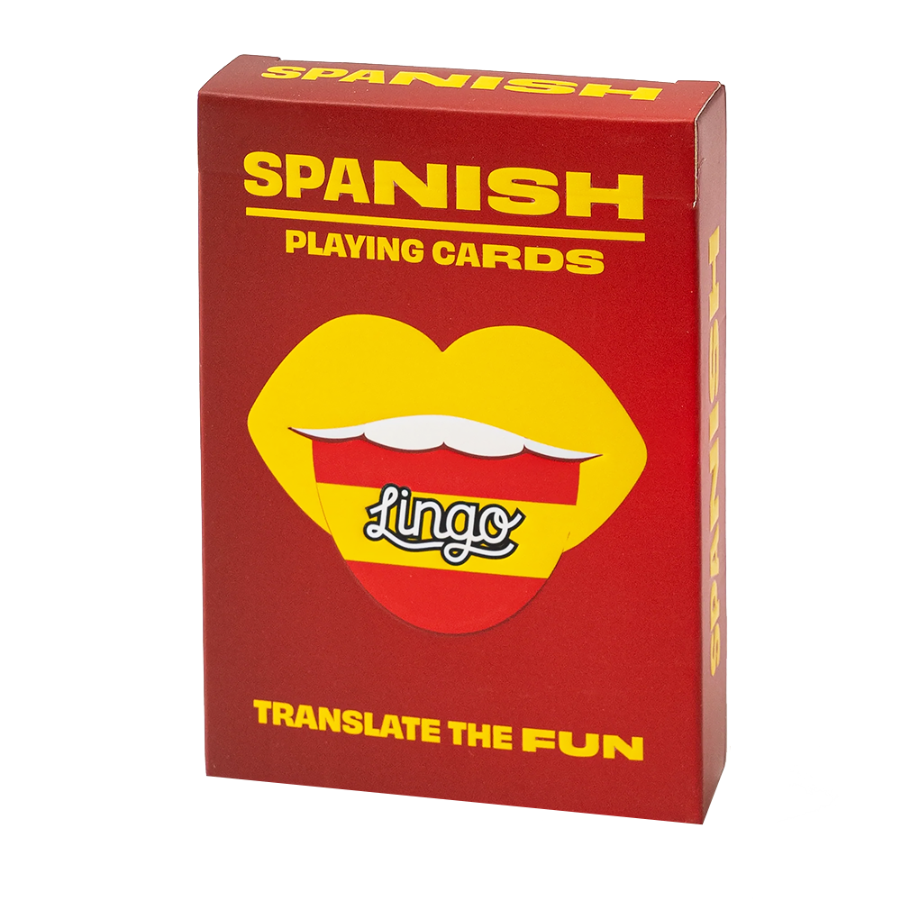 Lingo Playing Cards Lingo Language Cards - Spanish