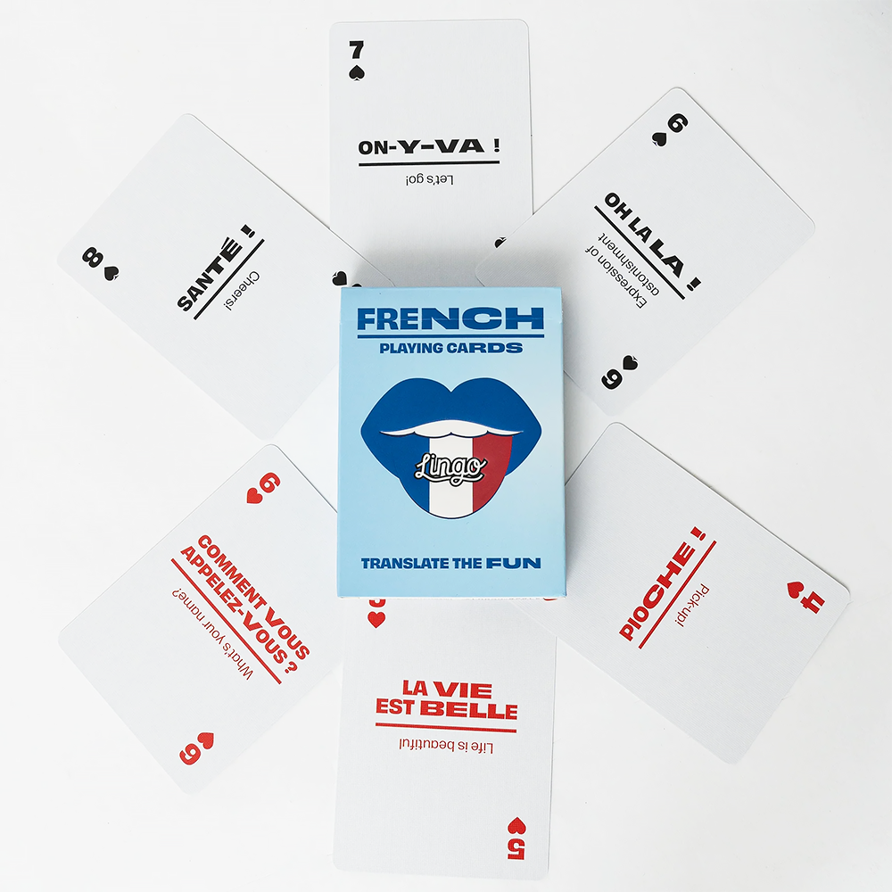 Lingo Language Cards - French
