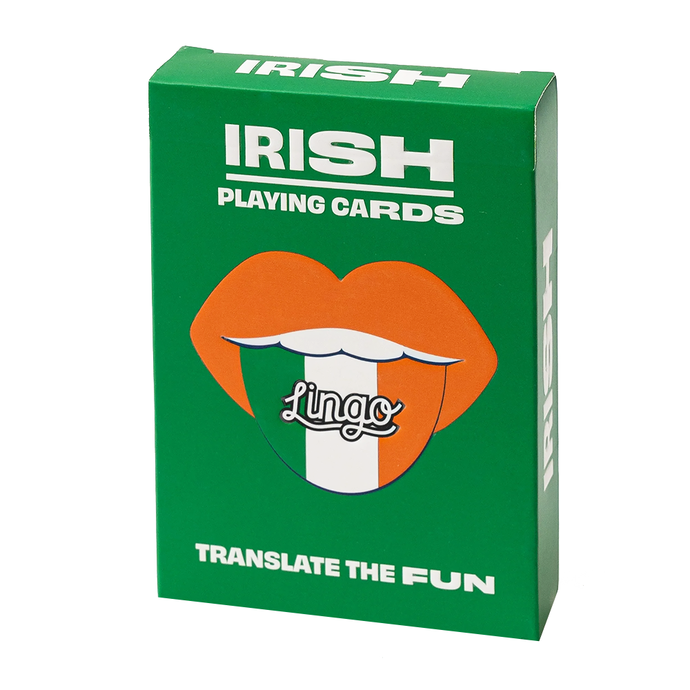 Lingo Playing Cards Lingo Language Cards - Irish