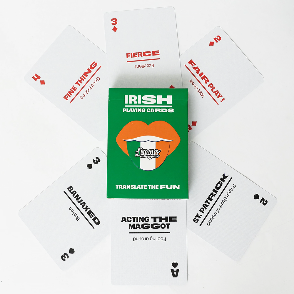 Lingo Language Cards - Irish