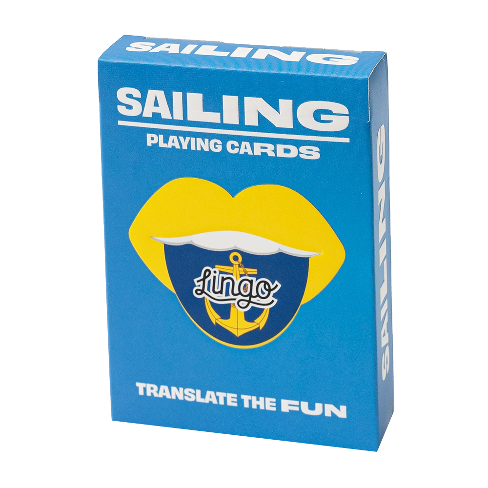 Lingo Playing Cards Lingo Language Cards - Sailing