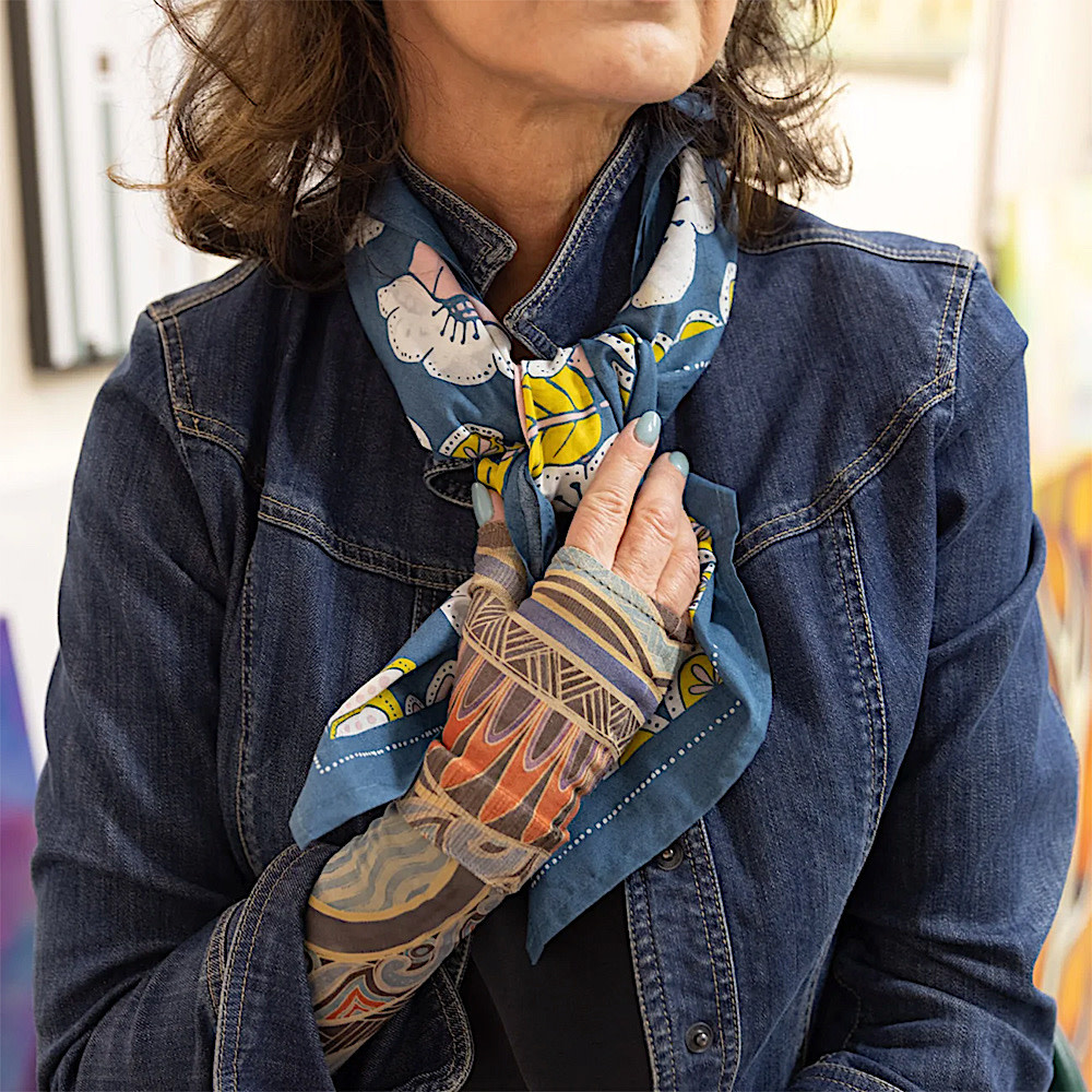 Handker 34" Wild Rag Bandana - Evangeline