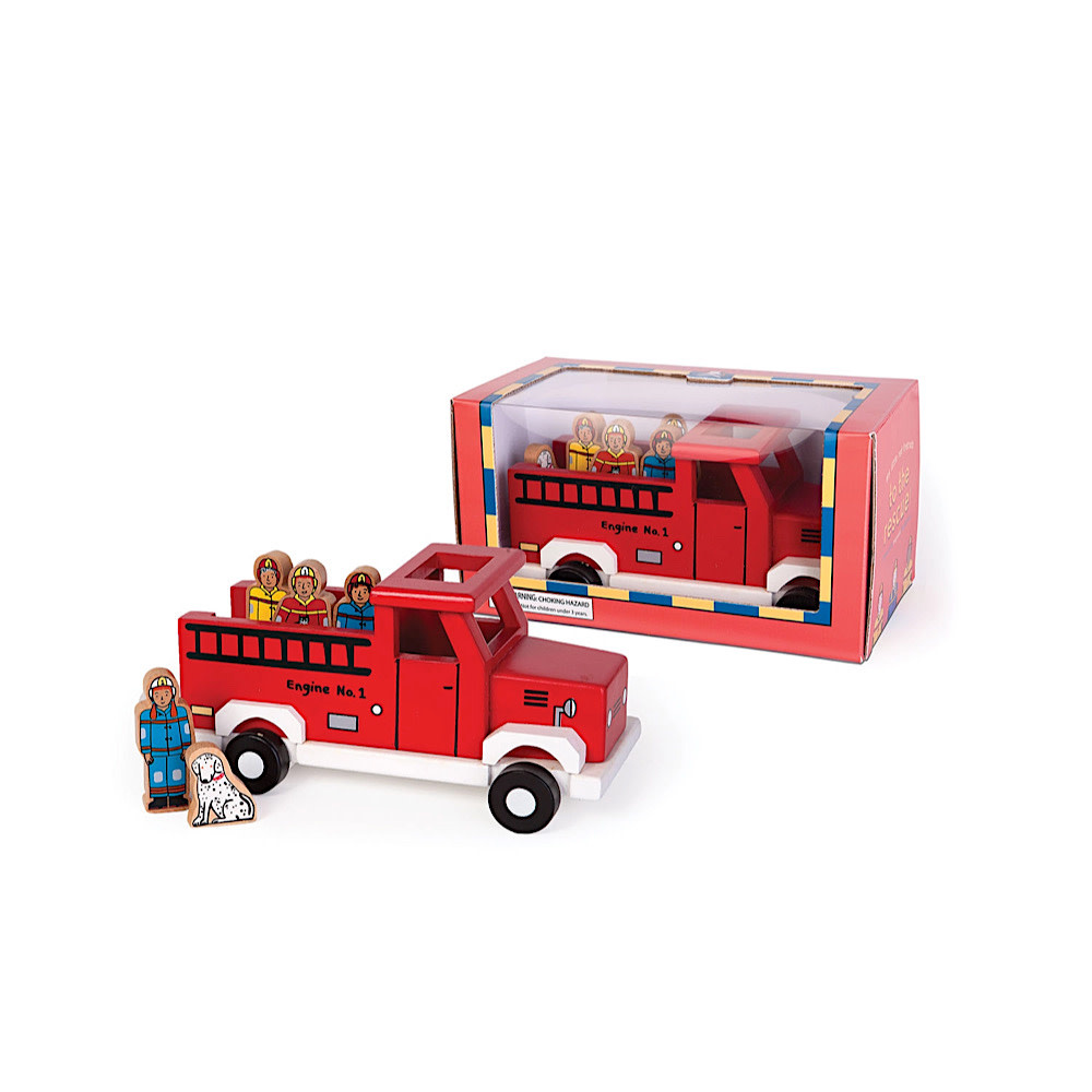 Jack Rabbit To the Rescue Magnetic Fire Truck