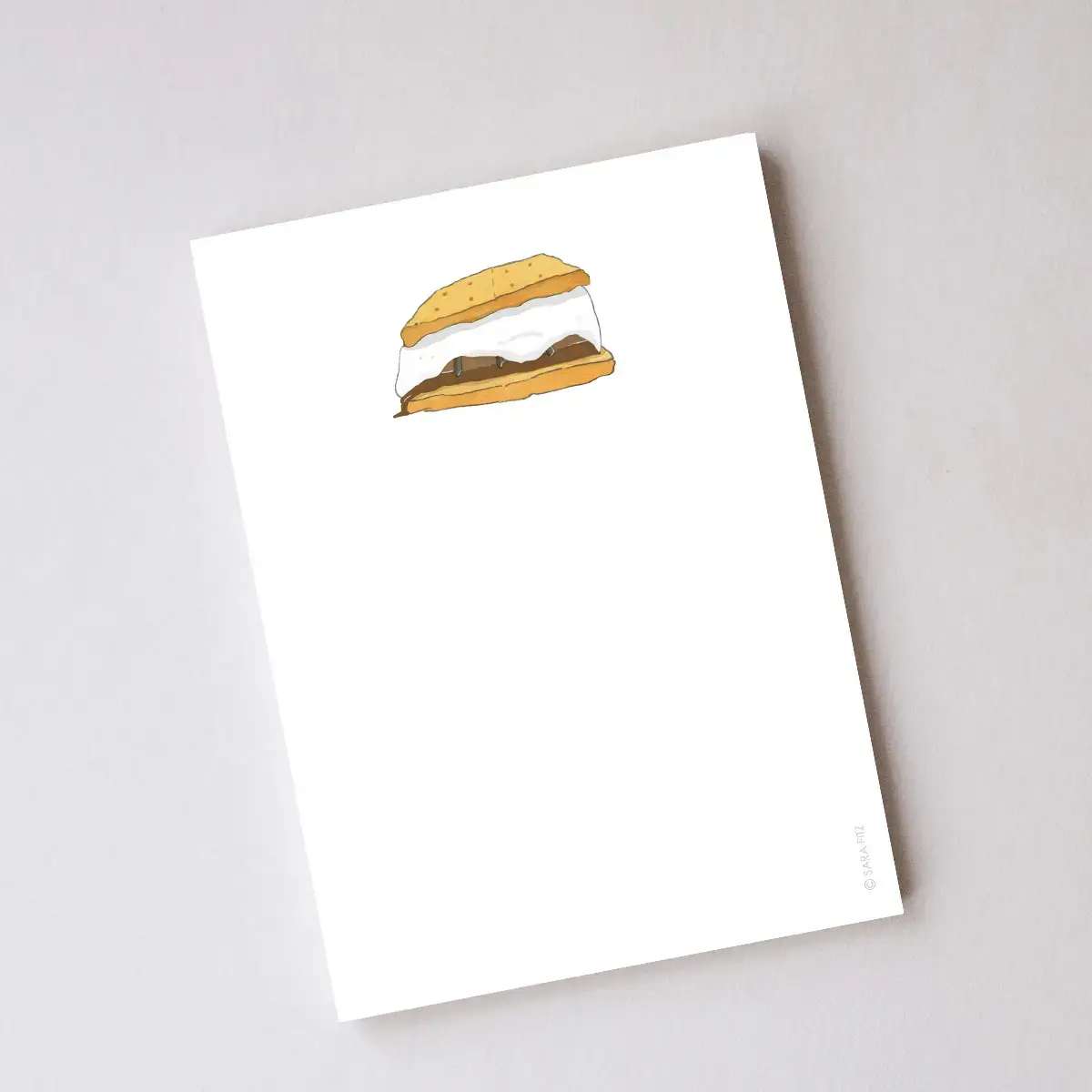 Sara Fitz Sara Fitz Notepad - S'more