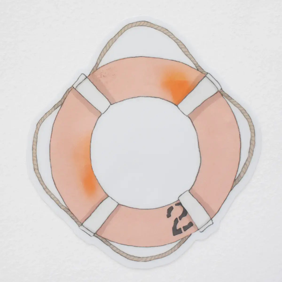 Sara Fitz Sticker - Life Ring