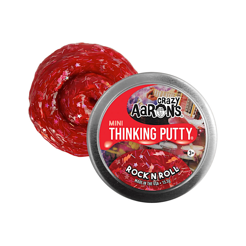 Crazy Aaron's Crazy Aaron's Thinking Putty Mini - 2" - Rock n' Roll