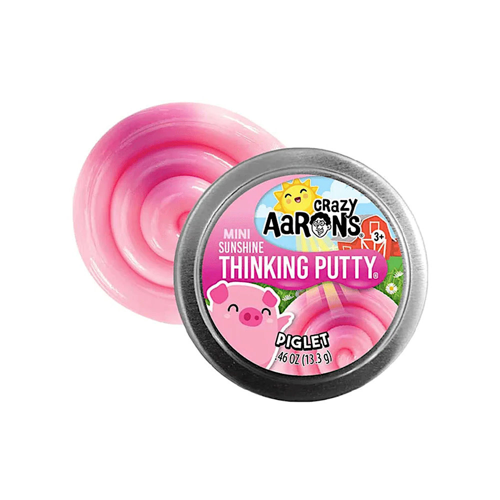 Crazy Aaron's Crazy Aaron's Thinking Putty Mini - 2" - Piglet