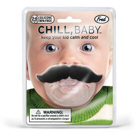 Fred & Friends Chill Baby - Mustache Pacifier