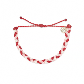 Pura Vida Pura Vida - Charity Braided Bracelet - American Red Cross