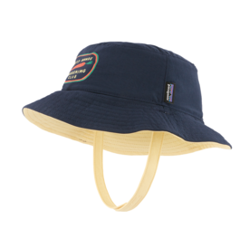 Patagonia Patagonia - Sun Baby Bucket Hat - Garden Club: New Navy