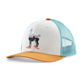 Patagonia Kids Trucker Hat Ridge Rise Moonlight: Milkweed Mauve