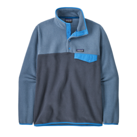 Patagonia Patagonia - Mens Lightweight Synch Snap-T Pullover - Smolder Blue