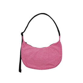 Baggu Baggu - Medium Nylon Crescent Bag - Azalea Pink