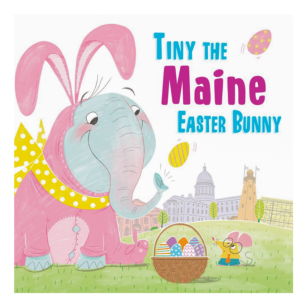 Sourcebooks Tiny the Maine Easter Bunny Hardcover Book