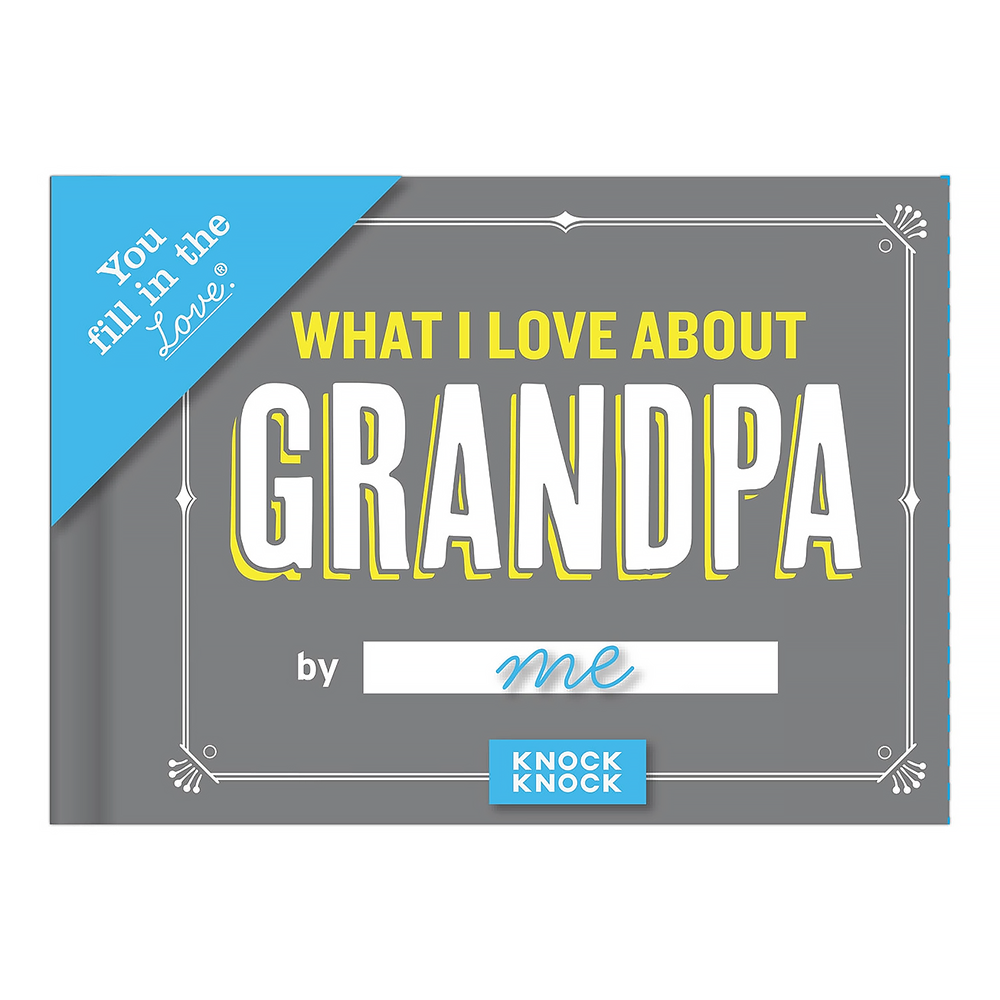 Hachette What I Love About Grandpa Journal