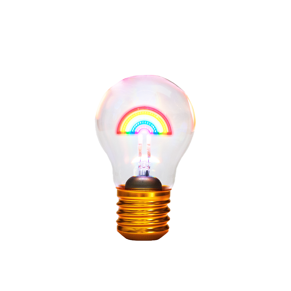 Cordless Rainbow Lightbulb