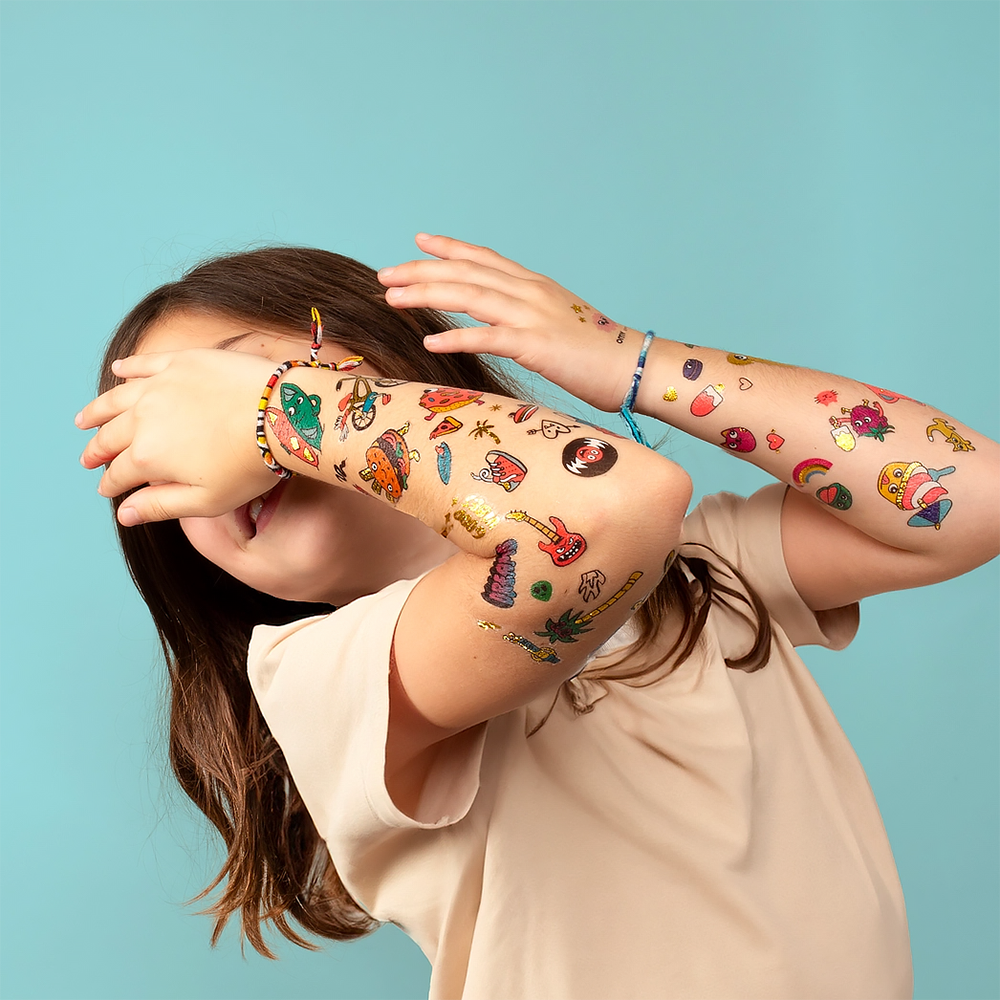 OMY 50 Temporary Tattoos - Dinos