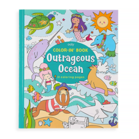 Ooly Ooly - Color In Book - Outrageous Ocean