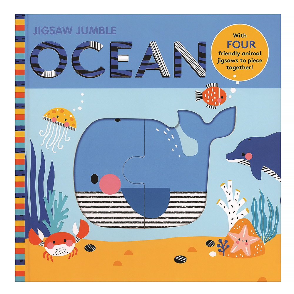 EDC Publishing Jigsaw Jumble - Ocean - Board Book