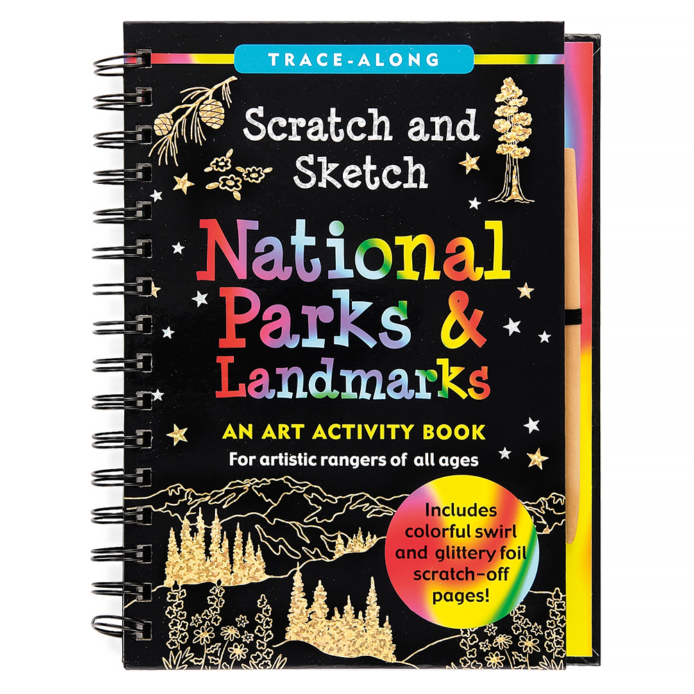 Peter Pauper Scratch and Sketch National Parks