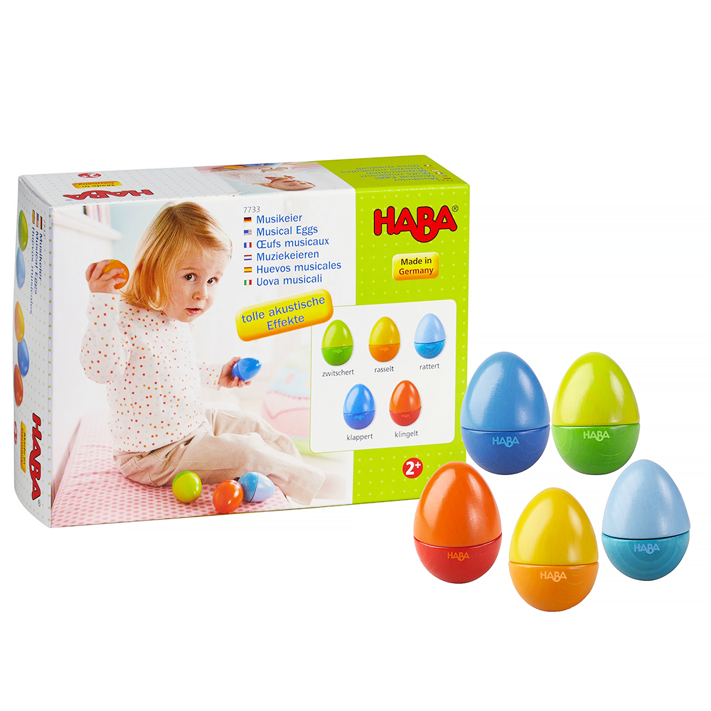 HABA USA Musical Eggs - Set of 5