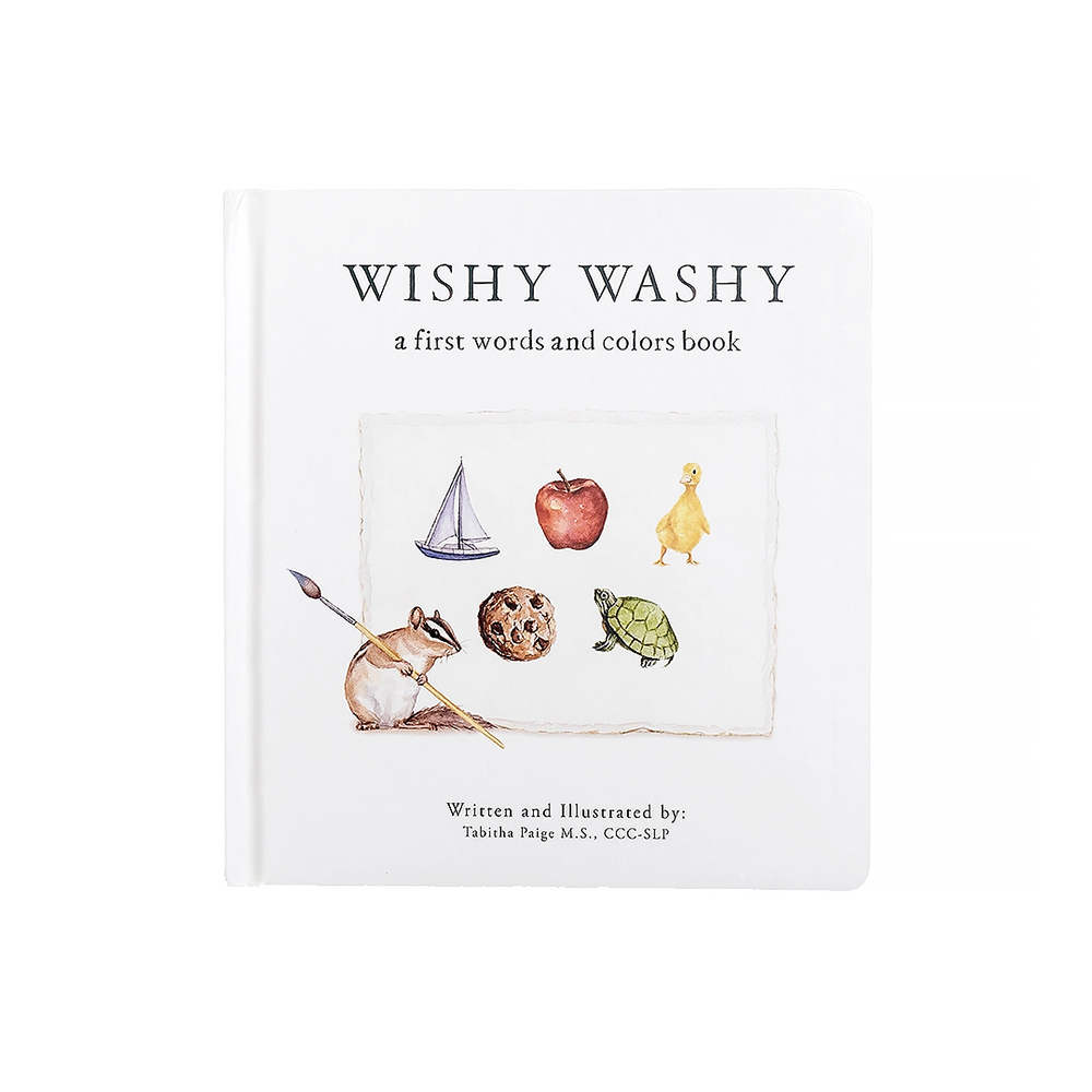 Paige Tate & Co. Wishy Washy: First Words and Colors Board Book