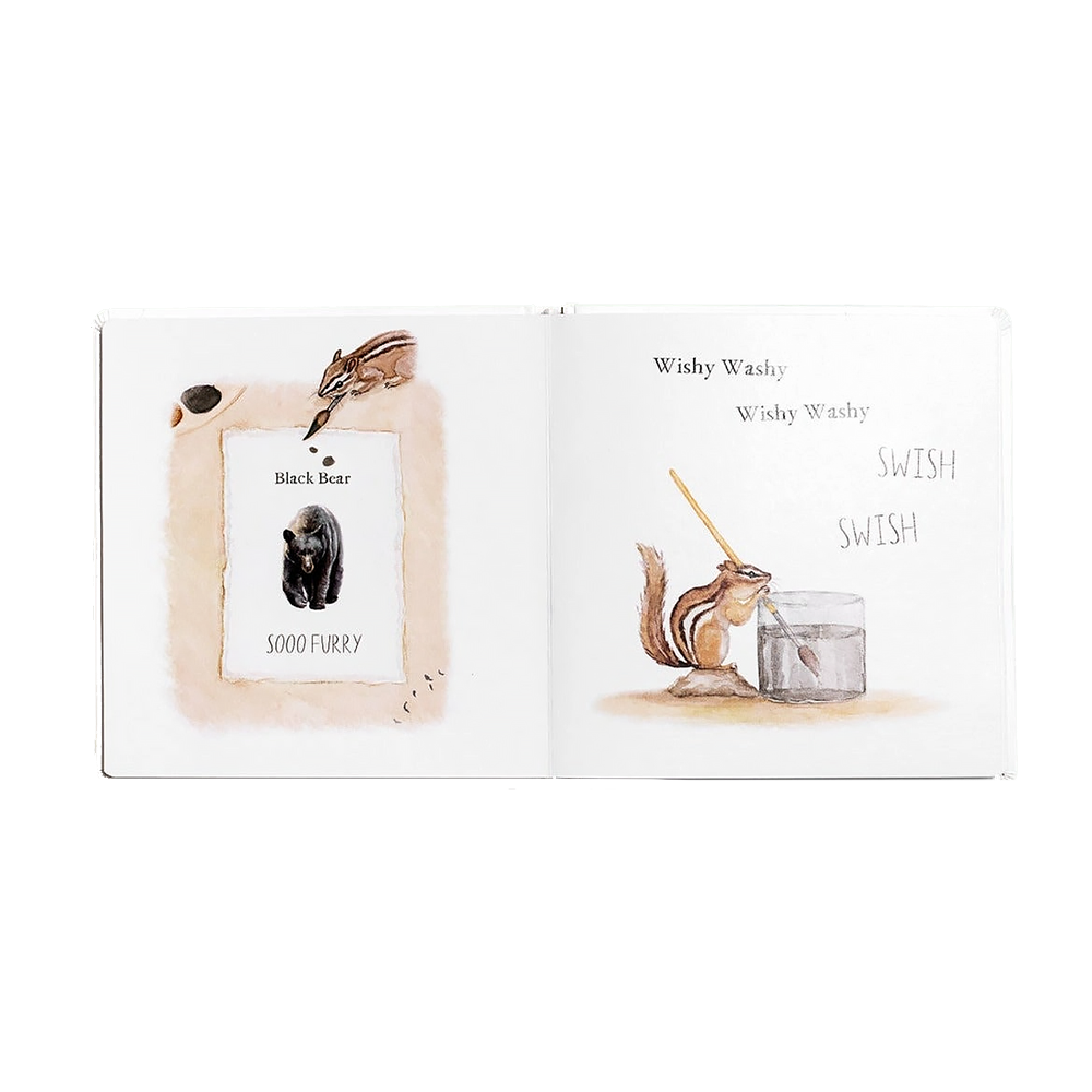 Wishy Washy: First Words and Colors Board Book