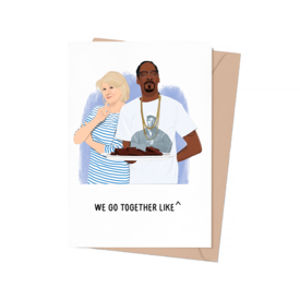 Shop Trimmings Martha Stewart and Snoop Dogg Friendship Card