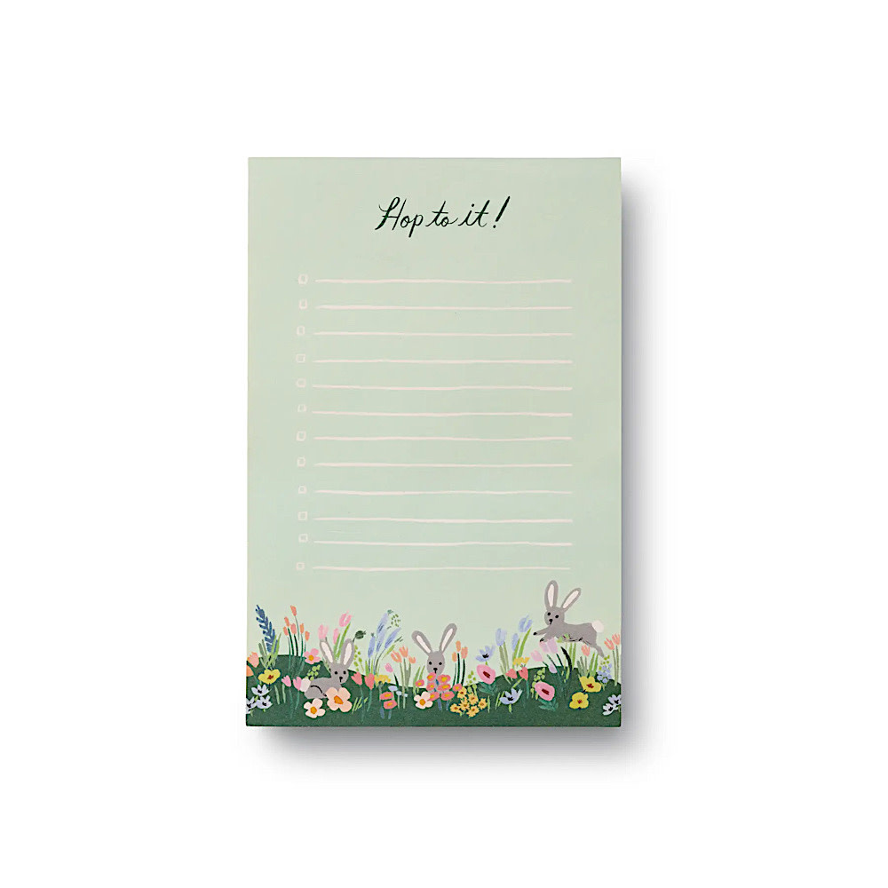 Rifle Paper Co. - Notepad - Hop To It!
