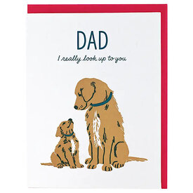 Smudge Ink Smudge Ink - Golden Retrievers Father's Day Card