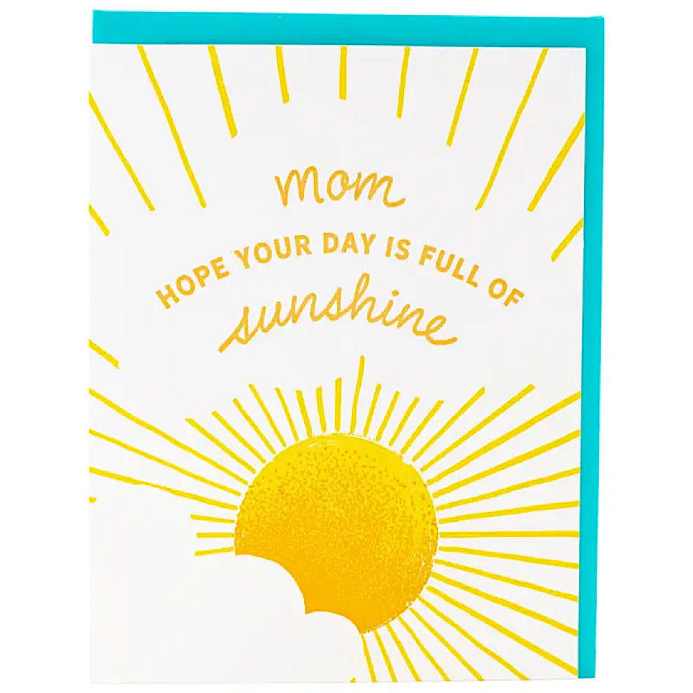 Smudge Ink Card - Sunshine Mother's Day
