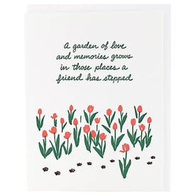 Smudge Ink Smudge Ink - Tulips & Paw Prints Pet Sympathy Cards