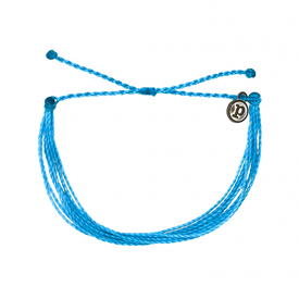 Pura Vida Pura Vida - Original Bracelet - Neon Blue