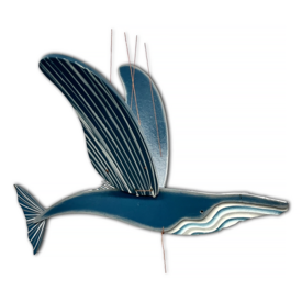 Tulia's Artisan Gallery Flying Mobile - Whale