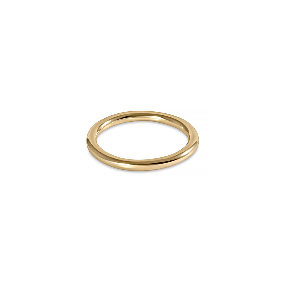ENewton - Classic Gold Band Ring -