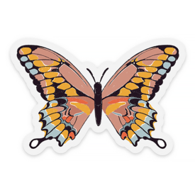 Elyse Breanne Design Elyse Breanne Design Clear Sticker - Swallowtail Butterfly