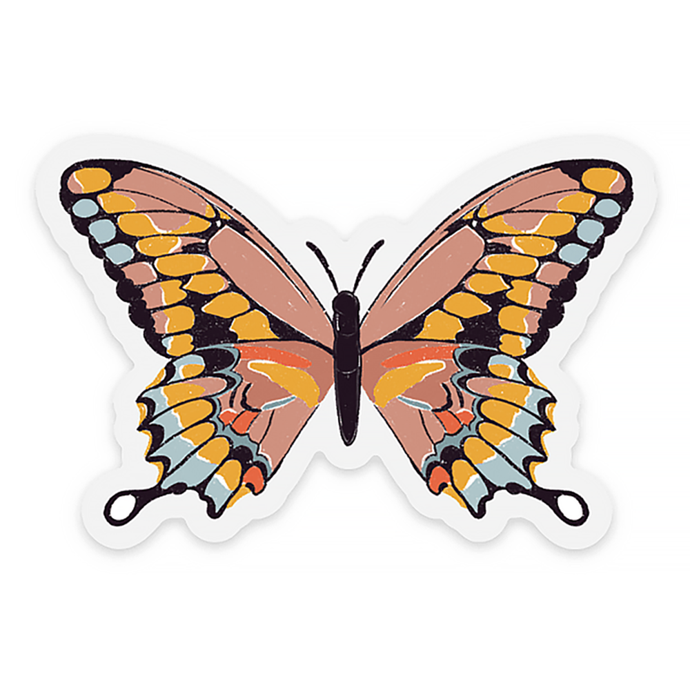 Elyse Breanne Design Elyse Breanne Design - Swallowtail Butterfly Clear Sticker
