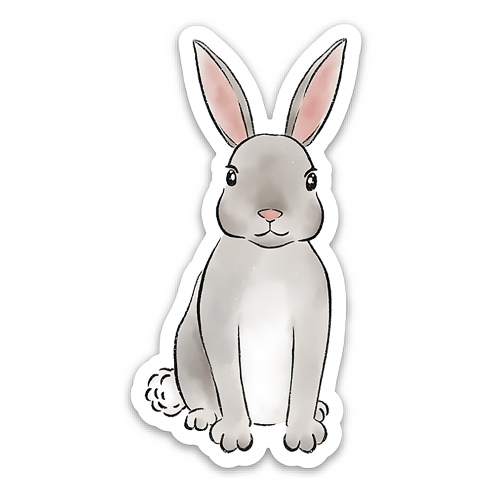 Elyse Breanne Design - Bunny Sticker