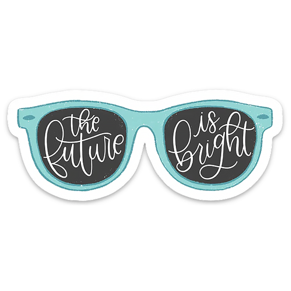 Elyse Breanne Design Sticker - The Future is Bright