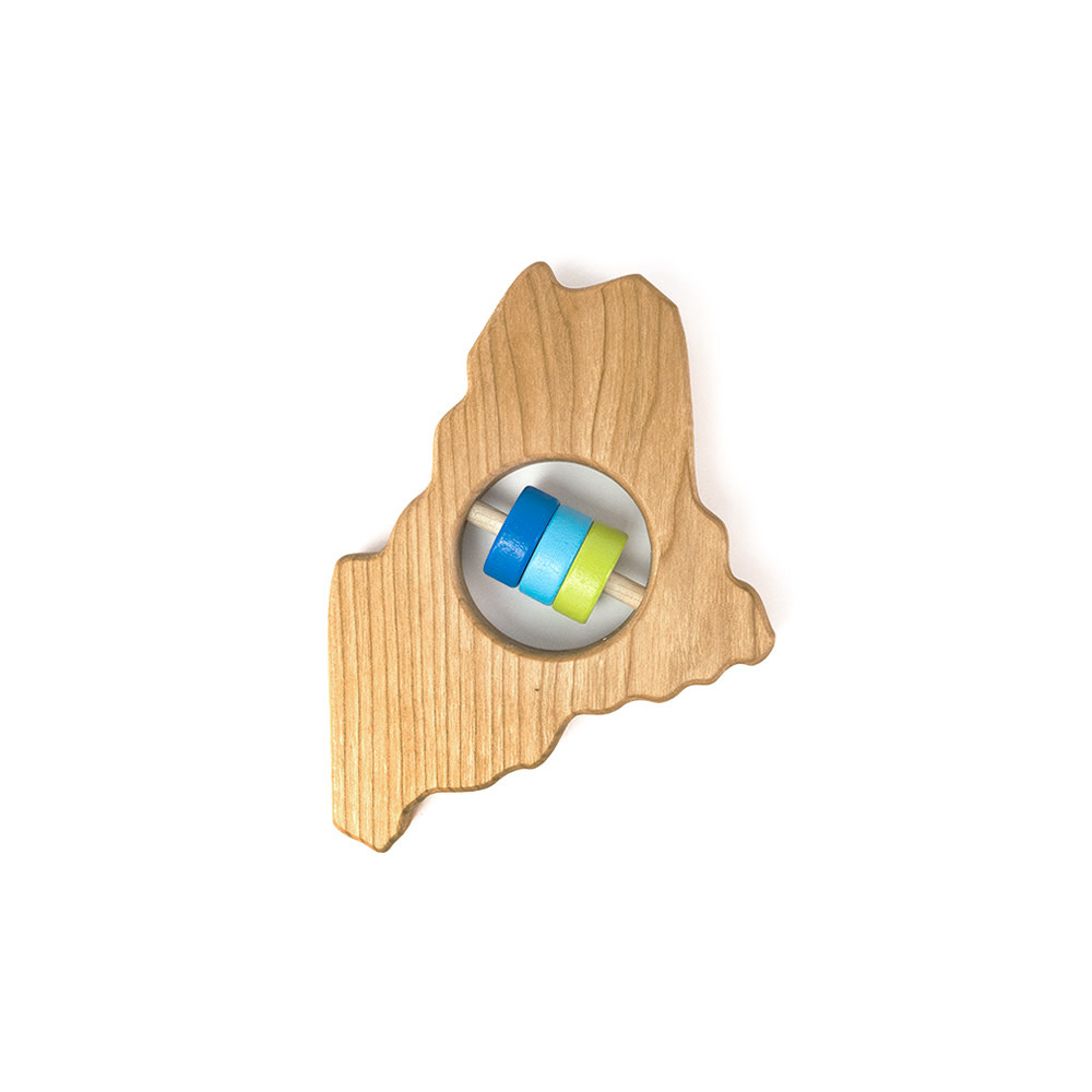 Bannor Toys - Wooden Maine Rattle - Lakeshore