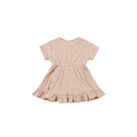 Quincy Mae Quincy Mae Terry Dress - Blush