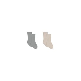 Quincy Mae Quincy Mae Sock Set - Lagoon/Ash