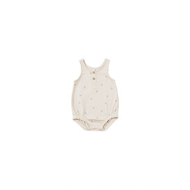 Quincy Mae Quincy Mae Sleeveless Bubble Romper - Bee