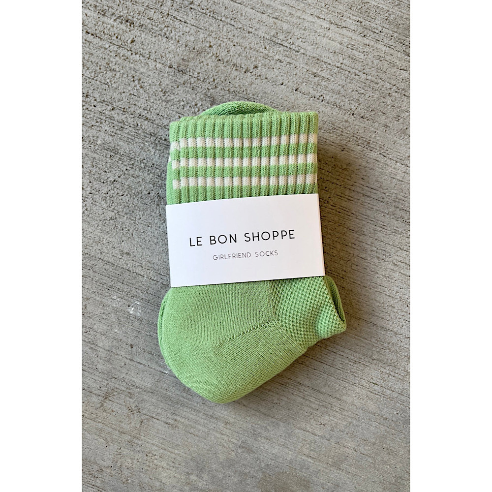 Le Bon Shoppe - Girlfriend Socks - Green Leaf