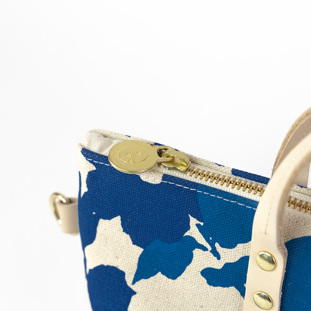 Erin Flett Small Satchel Bag - Royal Anita