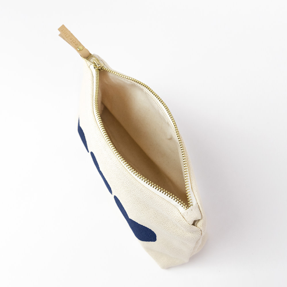 Erin Flett Laura Bag - Navy Heart