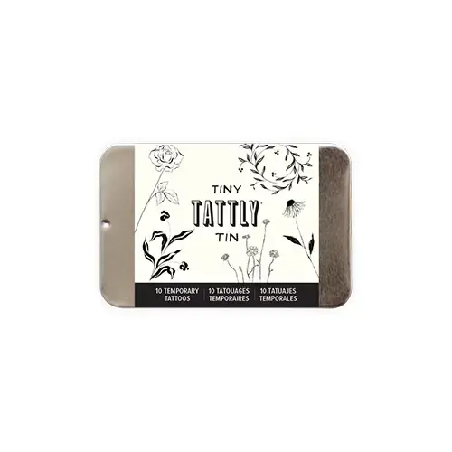 Tattly Tattoo Tiny Tin - Flower Fest